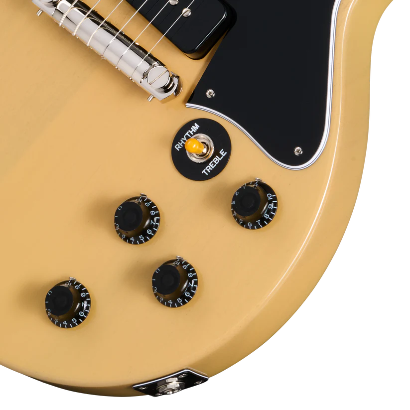Epiphone Inspired by Gibson Custom 1960 Les Paul Special Double Cut Reissue w/ Case - TV Yellow