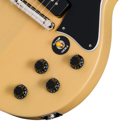 Epiphone Inspired by Gibson Custom 1960 Les Paul Special Double Cut Reissue w/ Case - TV Yellow