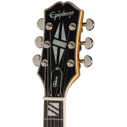Epiphone Inspired by Gibson Futura Les Paul Custom w/ Gig Bag - Firestorm Shift