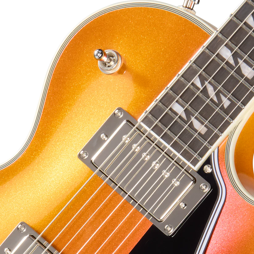 Epiphone Inspired by Gibson Futura Les Paul Custom w/ Gig Bag - Firestorm Shift