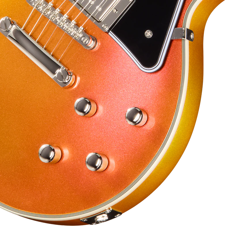 Epiphone Inspired by Gibson Futura Les Paul Custom w/ Gig Bag - Firestorm Shift