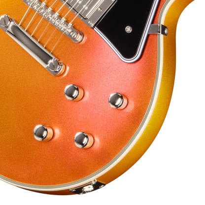Epiphone Inspired by Gibson Futura Les Paul Custom w/ Gig Bag - Firestorm Shift