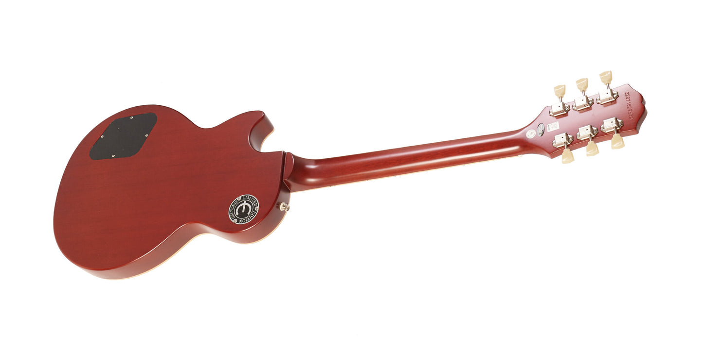 Epiphone Inspired by Gibson Custom 1959 Les Paul Standard - Aged Dark Cherry Burst w/ Case
