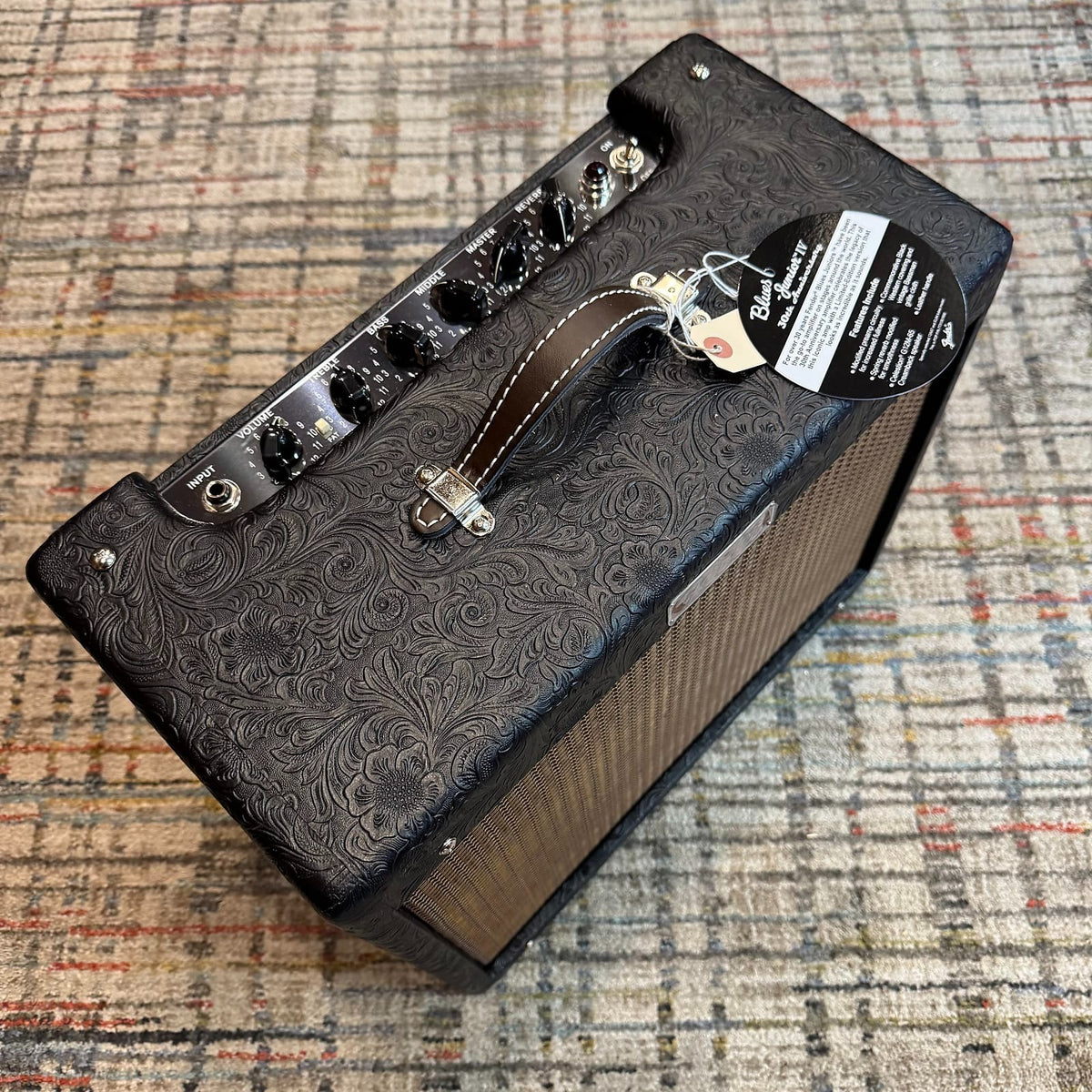 Fender Blues Junior IV 30th Anniversary 15-Watt 1x12" Guitar Combo - Black Western