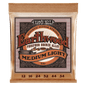 Ernie Ball P02146 Earthwood Medium Light Acoustic Guitar Strings 12-54 Phosphor Bronze (3-Pack)