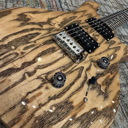 Paul Reed Smith Limited Edition SE Exotic Custom 24 Swamp Ash Burl Natural