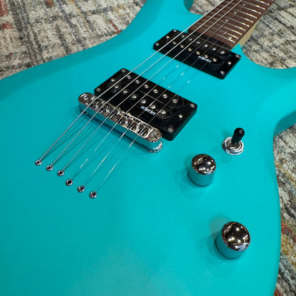Schecter C-6 Deluxe - Satin Aqua
