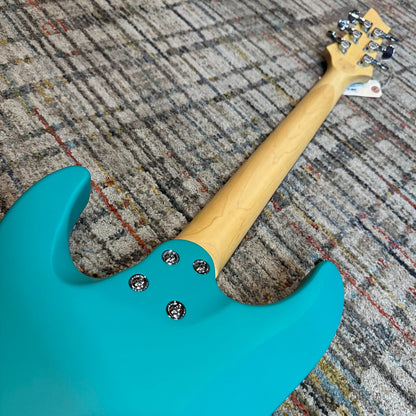 Schecter C-6 Deluxe - Satin Aqua