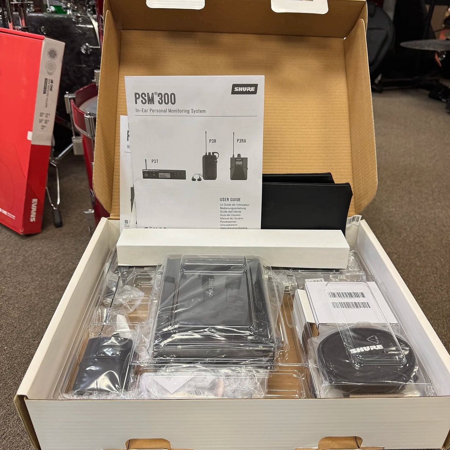 Shure PSM300 Twin Pack Wireless IEM System