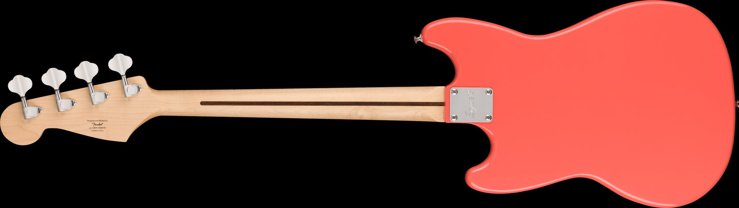 Squier Sonic Bronco Bass - Tahitian Coral
