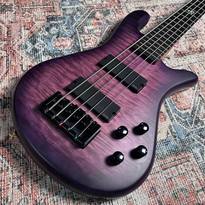USED Spector NS Pulse II 5 Ultra Violet Matte w/ Gigbag
