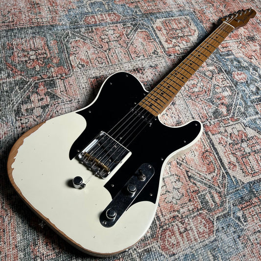 Fender John Osborne Signature Telecaster w/ Case - Olympic White Road Worn