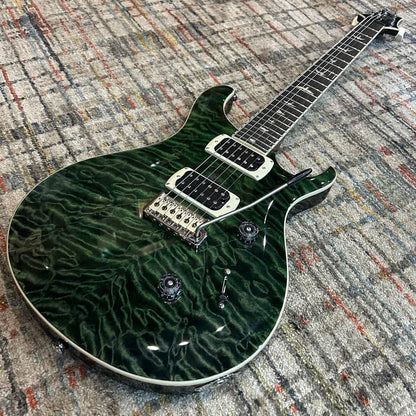 Paul Reed Smith SE Custom 24 Quilt w/Gig Bag - Teal Black