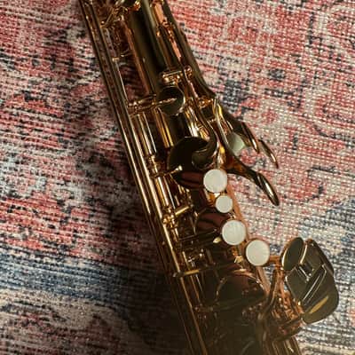 USED Yamaha YTS-480 Intermediate Eb Alto Saxophone - Lacquered Yellow Brass