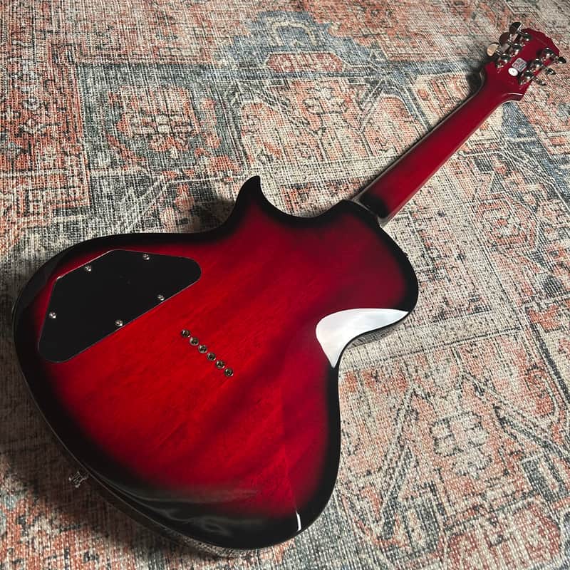 USED Epiphone Nighthawk Custom Reissue W/ Case - Fireburst