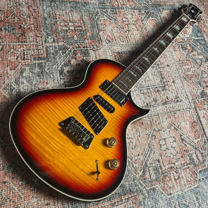 USED Epiphone Nighthawk Custom Reissue W/ Case - Fireburst