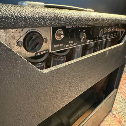 1965 Fender Princeton Reverb Blackface 12-Watt 1x10 Vintage Tube Combo – Early Black Panel
