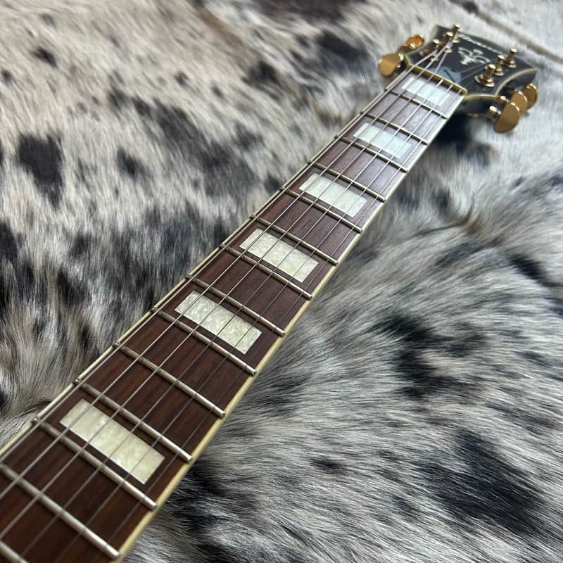 USED Ibanez AM93-TRS Artcore with BurstBuckers W/Case - Transparent Red Sunburst