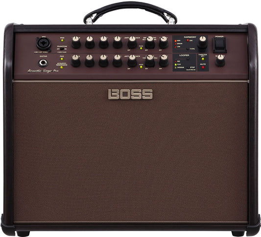 BOSS Acoustic Singer Pro 120-watt 1 x 8-inch Acoustic Guitar Amplifier