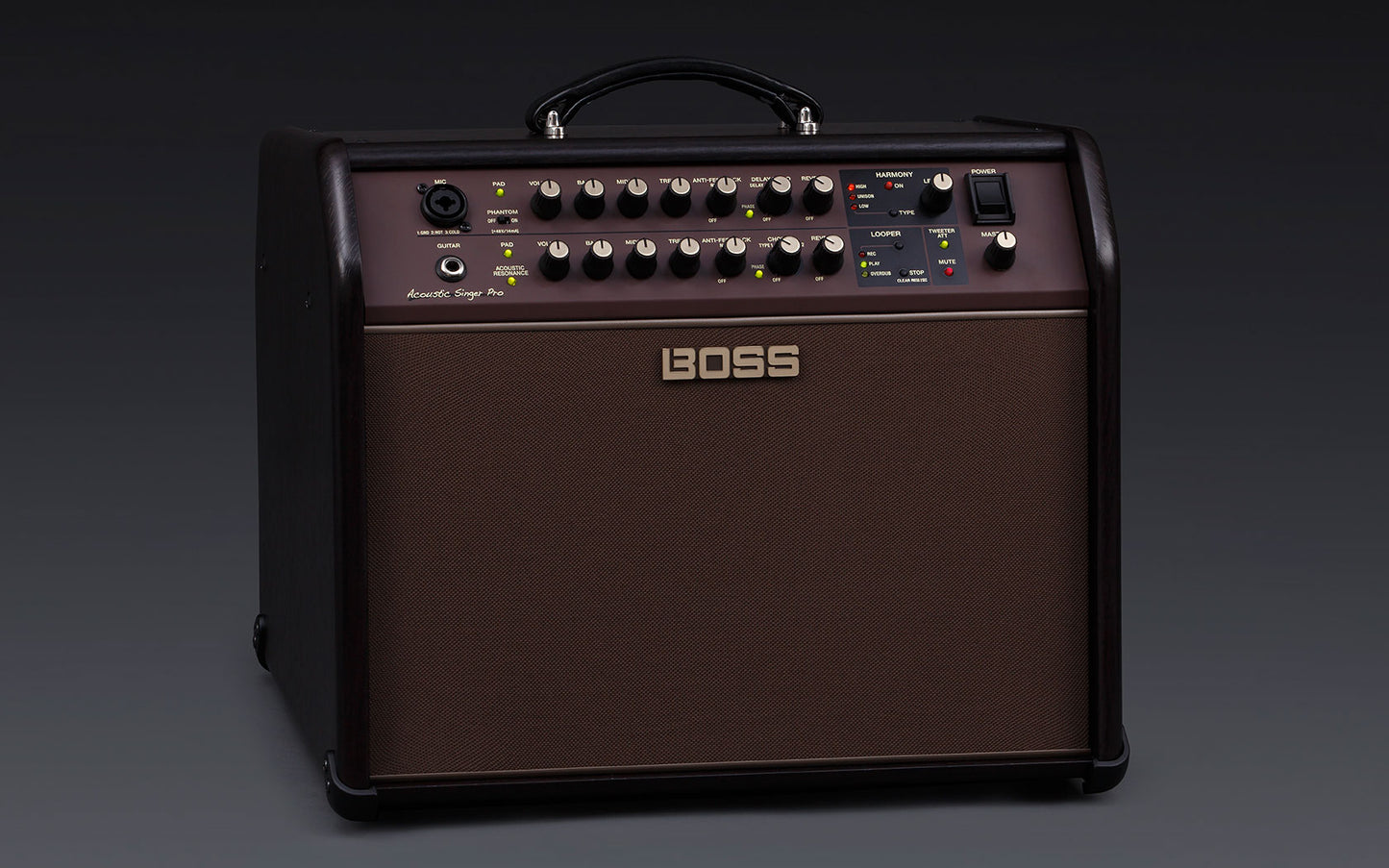 BOSS Acoustic Singer Pro 120-watt 1 x 8-inch Acoustic Guitar Amplifier