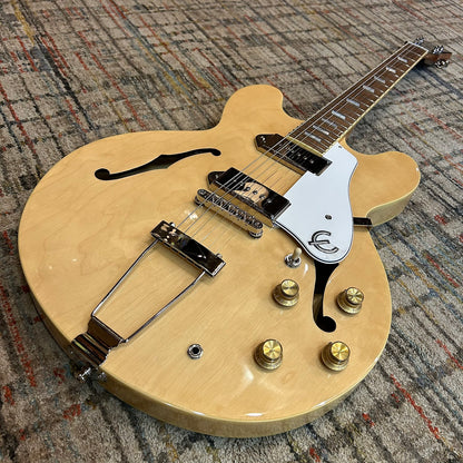 Epiphone Casino Reissue with Laurel Fretboard - Natural