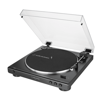 Audio Technica AT-LP60X Fully Automatic Belt-Drive Turntable - Gunmetal