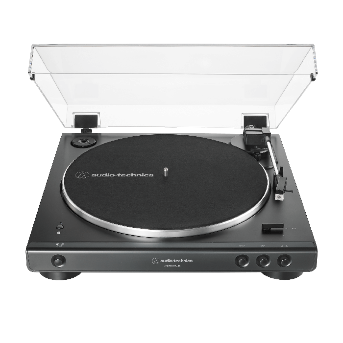 Audio Technica AT-LP60XBT-USB Fully Automatic Belt-Drive Turntable (Wireless, USB & Analog) - Black