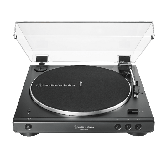Audio Technica AT-LP60XBT-USB Fully Automatic Belt-Drive Turntable (Wireless, USB & Analog) - Black