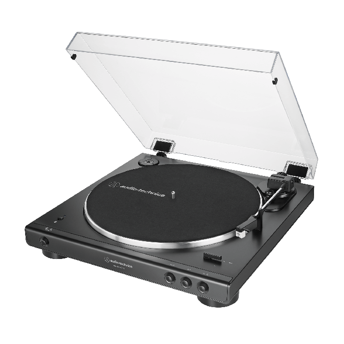 Audio Technica AT-LP60XBT-USB Fully Automatic Belt-Drive Turntable (Wireless, USB & Analog) - Black