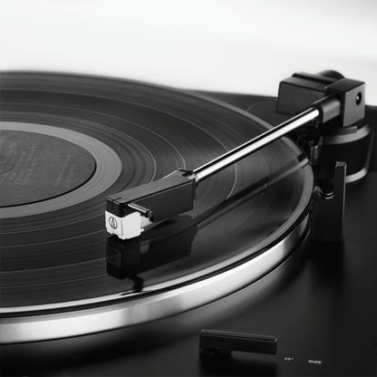 Audio Technica AT-LP60XBT-USB Fully Automatic Belt-Drive Turntable (Wireless, USB & Analog) - Black