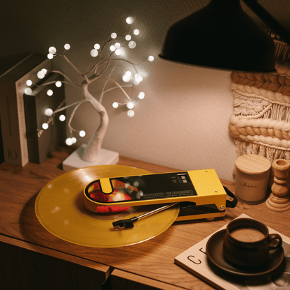 Audio Technica AT-SB727 Sound Burger Portable Bluetooth Turntable - Yellow