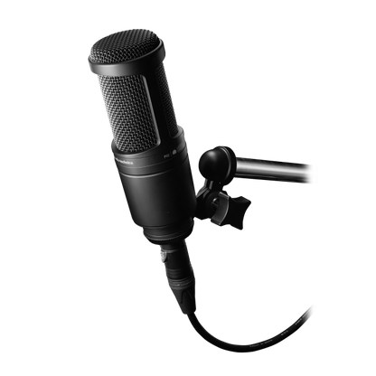 Audio Technica AT2020 Large Diaphragm Cardioid Condenser Microphone