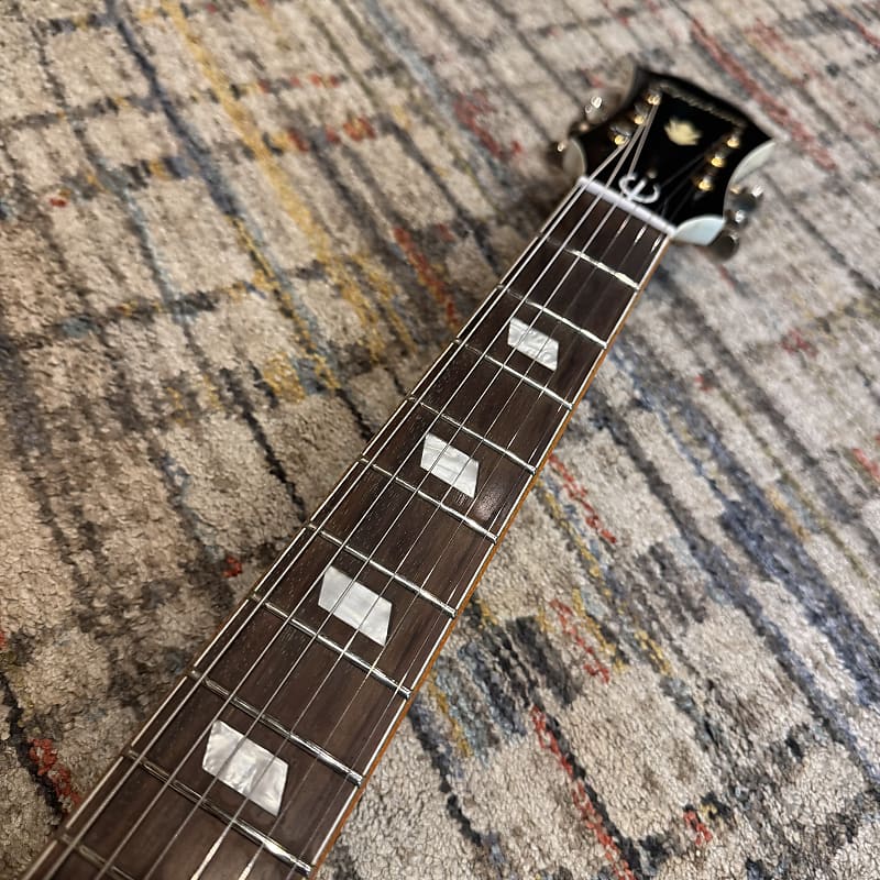 Used Epiphone Riviera Custom P93 Royale - Pearl White