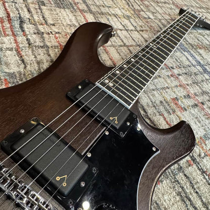 USED Gibson Victory 2024 w/ Upgraded Pickups and Case - Dark Walnut Satin