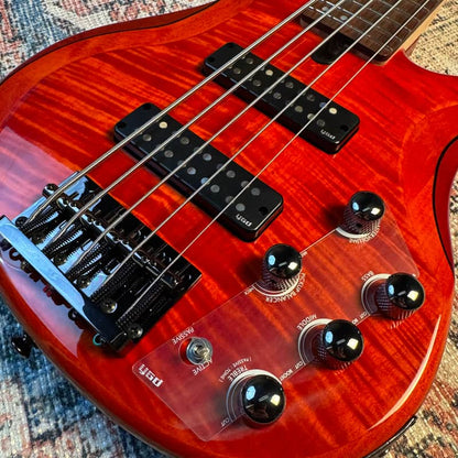 Yamaha TRBX605FM 5-String Bass - Caramel Brown