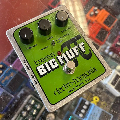 USED EHX Bass Big Muff Pi Distortion/Sustainer w/ Box