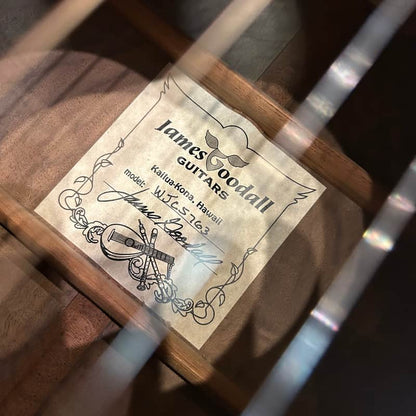 USED Goodall WJC Custom Acoustic Guitar (Made in Hawaii) w/ Case - Natural Gloss