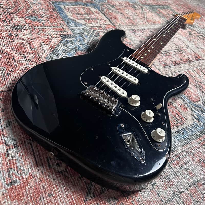 USED 2002 Fender Standard Stratocaster w/ Case - Black