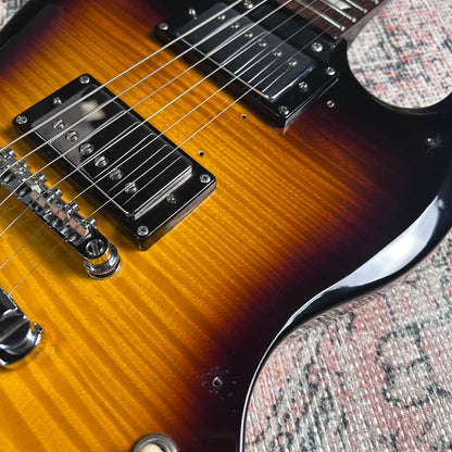 USED Epiphone G-400 Deluxe w/ Case - Vintage Sunburst