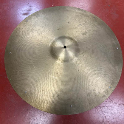 USED Vintage Paiste 22" Formula 602 "Pre Serial" Medium Ride  w/ Rivets