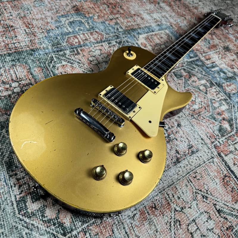 USED Ibanez 2351 Single Cut Electric Guitar w/ Case - Gold Top