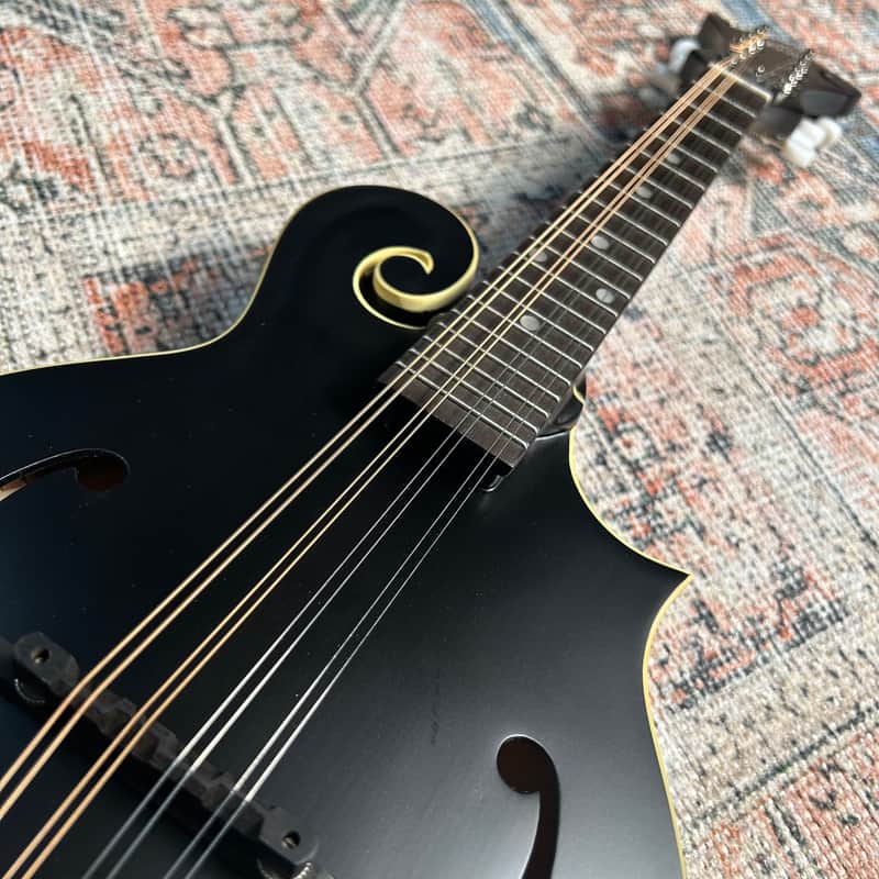 The Loar LM-549-BKM F-Style Mandolin - Matte Black