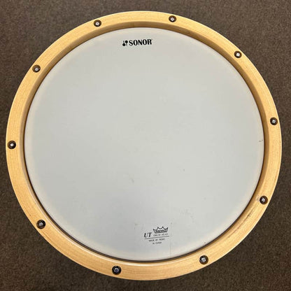 USED Premier '21' 14x6.5" Brass Rare Vintage Snare Drum W/ Wood Hoops