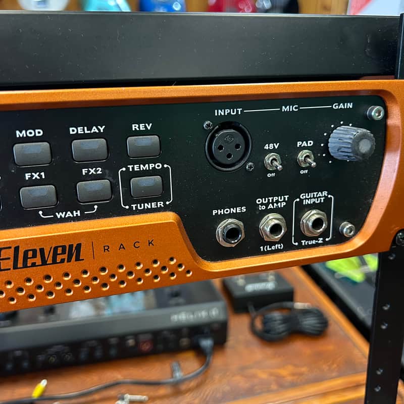 USED Avid Eleven Rack Guitar Multi-Effects Processor and Pro Tools Interface