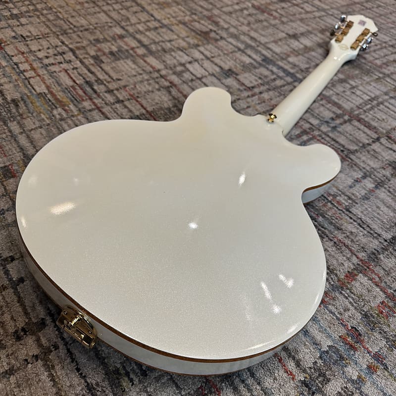 Used Epiphone Riviera Custom P93 Royale - Pearl White