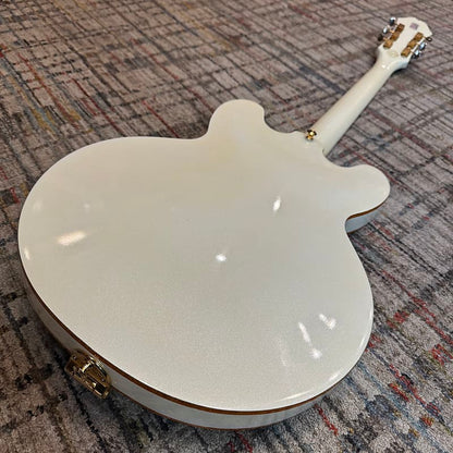 Used Epiphone Riviera Custom P93 Royale - Pearl White