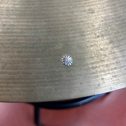 USED Vintage Paiste 22" Formula 602 "Pre Serial" Medium Ride  w/ Rivets