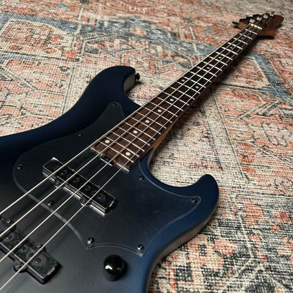 Ibanez Mode MDM1000 4 String Electric Bass w/ Gig Bag - Midnight Arctic Ocean Matte
