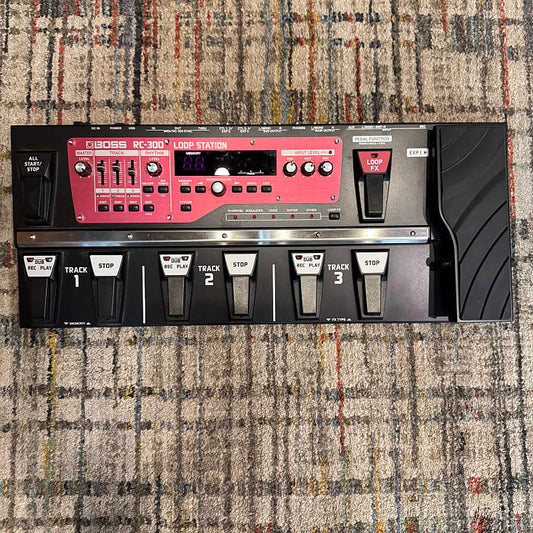 USED Boss RC-300 Loop Station w/ Bag