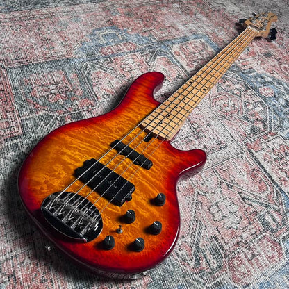 USED Lakland Skyline 55-02 Deluxe - Cherry Sunburst